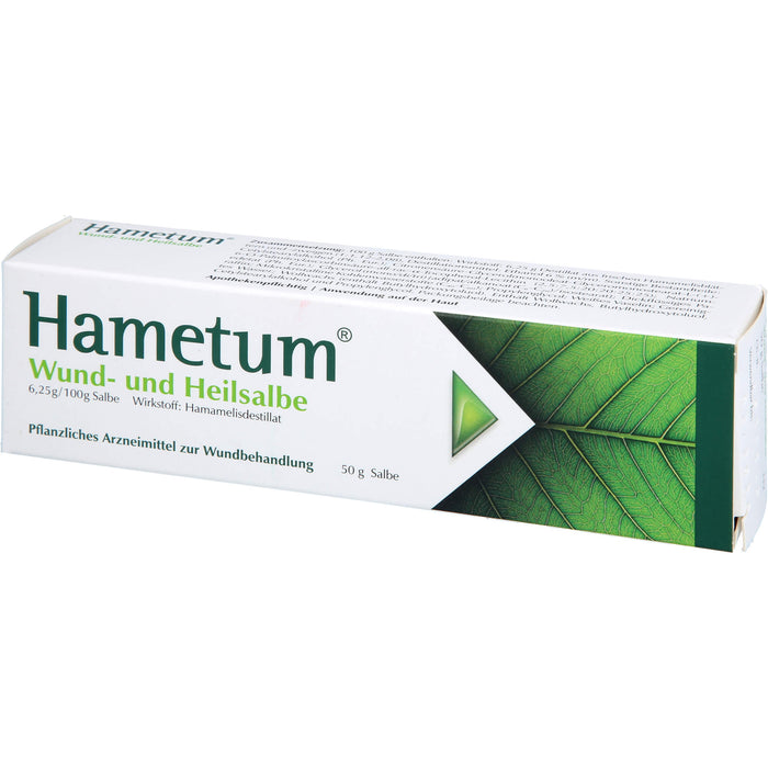 Hametum Wund- und Heilsalbe zur Wundbehandlung, 50 g Ointment