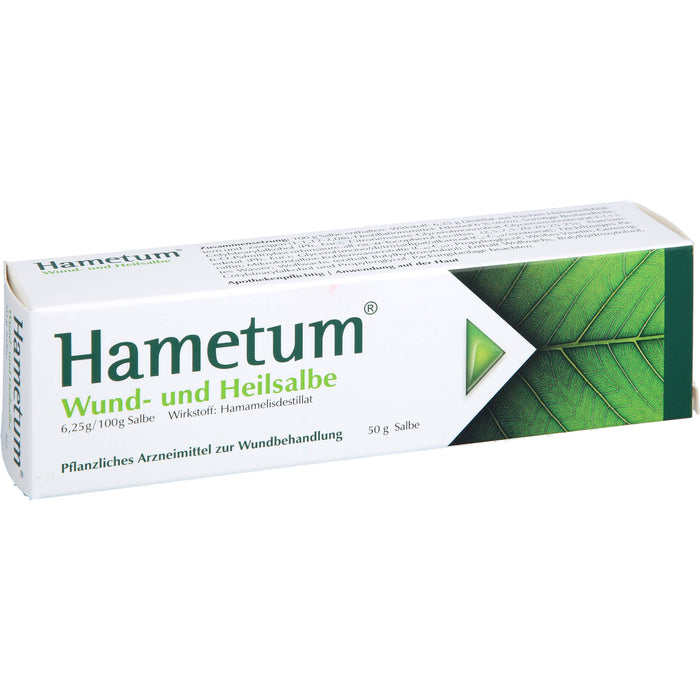 Hametum Wund- und Heilsalbe zur Wundbehandlung, 50 g Salbe