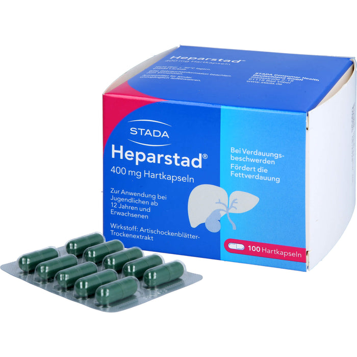 Heparstad 400 mg Hartkapseln, 100 pcs. Capsules