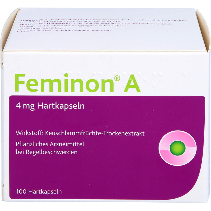 Feminon A, 4 mg Hartkapseln, 100 St HKP