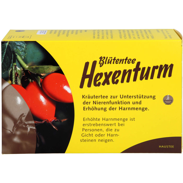 Hexenturm Blütentee Kräutertee zur Unterstützung der Nierenfunktion, 180 g Tea