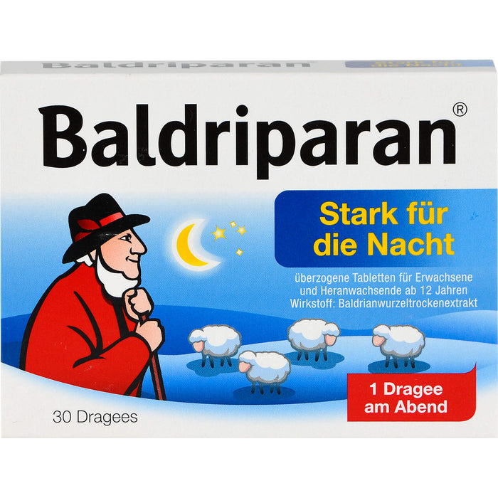 Baldriparan Stark für die Nacht Dragees, 30 pcs. Tablets