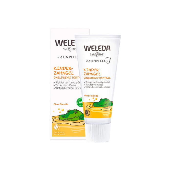 WELEDA Kinder-Zahngel ohne Fuoride, 50 ml Gel