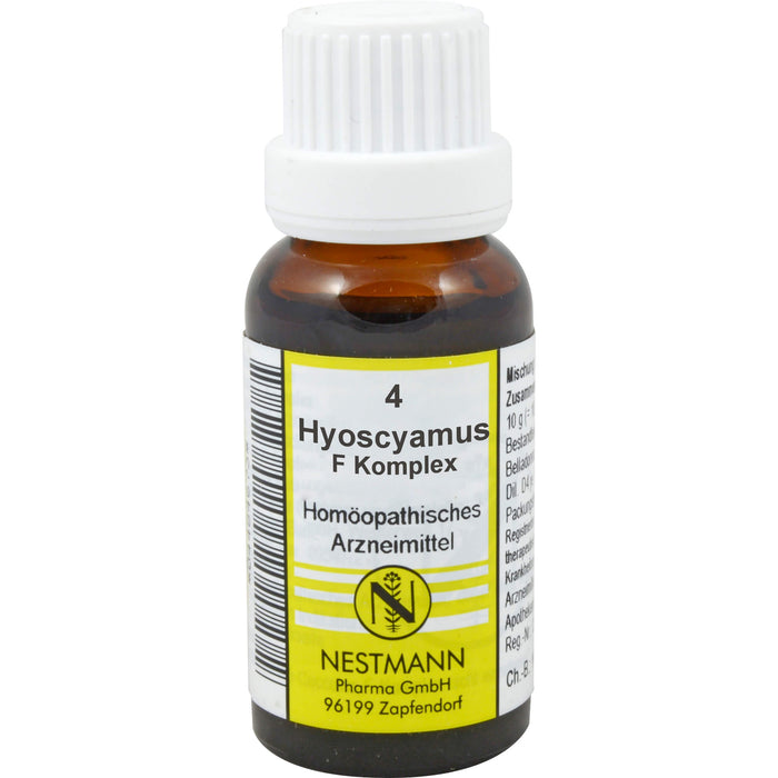 NESTMANN Hyoscyamus Komplex Nr. 4 Mischung, 20 ml Lösung