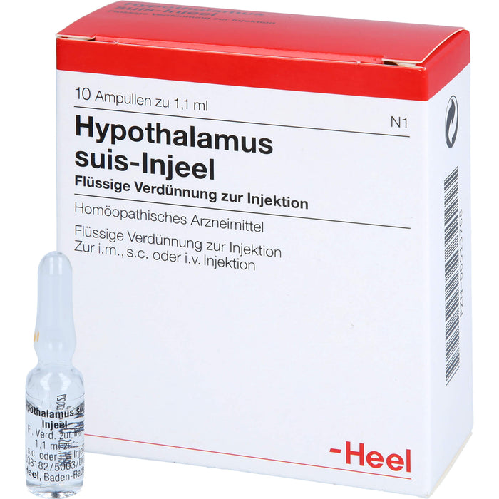 Hypothalamus suis-Injeel Inj.-Lsg., 10 St AMP