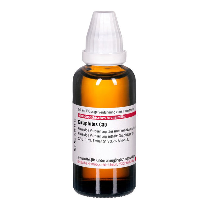 DHU Graphites C30 Dilution, 50 ml Lösung