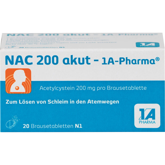 NAC 200 akut - 1 A Pharma, 20 St. Tabletten