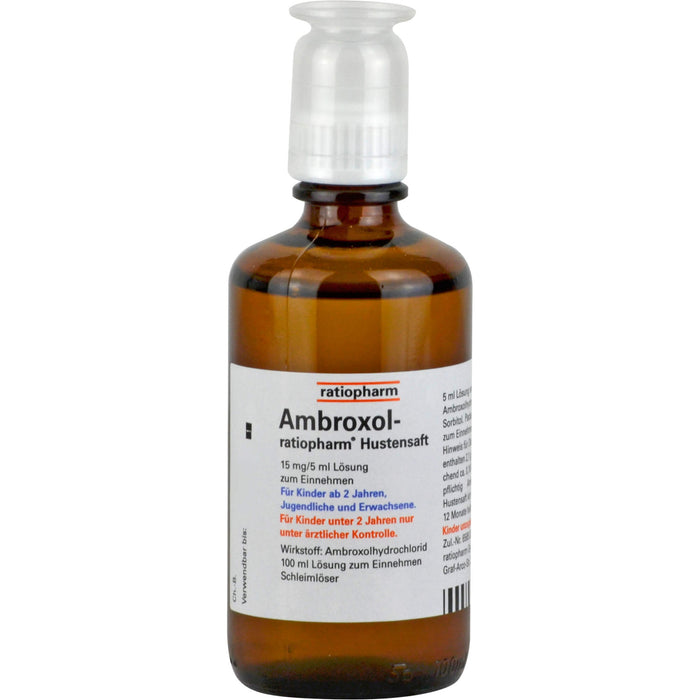 Ambroxol-ratiopharm Hustensaft, 100 ml Solution