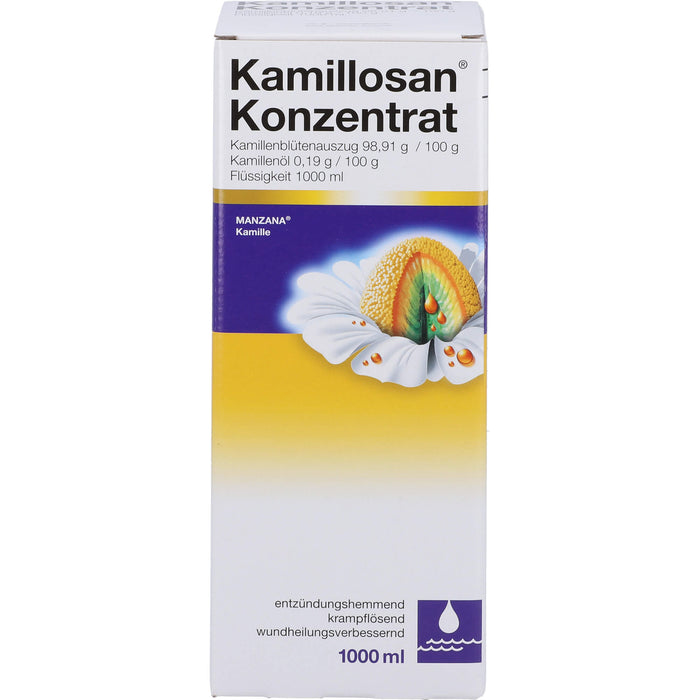 Kamillosan Konzentrat entzündungshemmend, krampflösend, wundheilungsverbessernd, 1000 ml Lösung