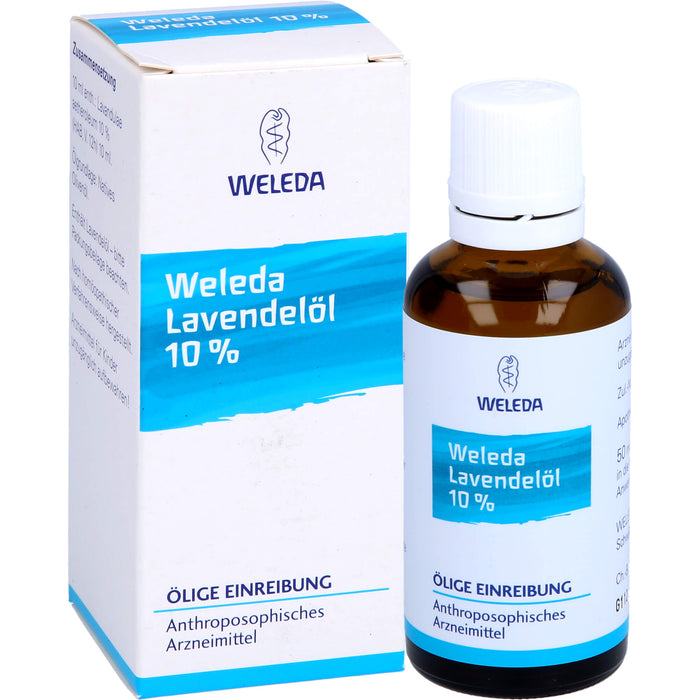 WELEDA Lavendelöl 10 % ölige Einreibung, 50 ml Huile