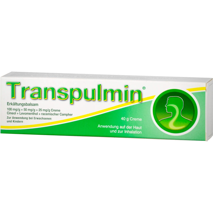 Transpulmin Erkältungsbalsam, 40 g Creme