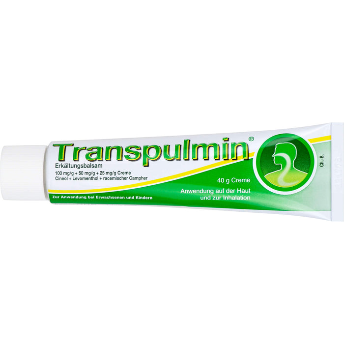 Transpulmin Erkältungsbalsam, 40 g Cream