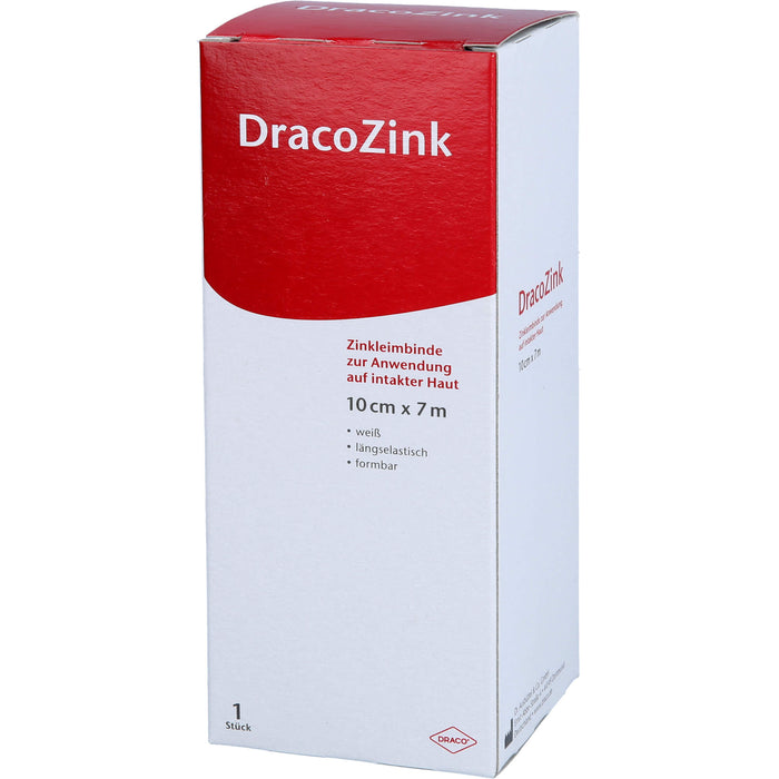 DracoZink Zinkleimbinde 10 cm x 7 cm, 1 St. Binde