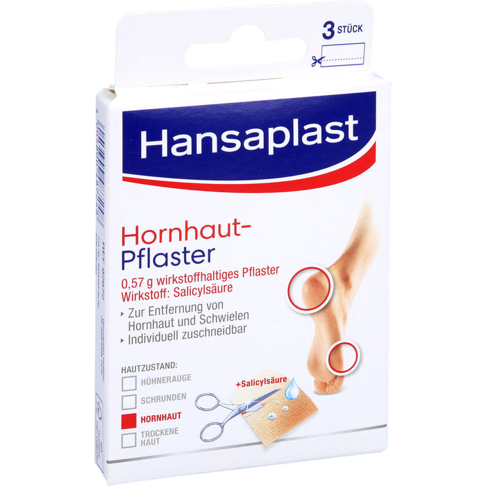 Hansaplast Hornhaut-Pflaster, 3 pcs. Patch