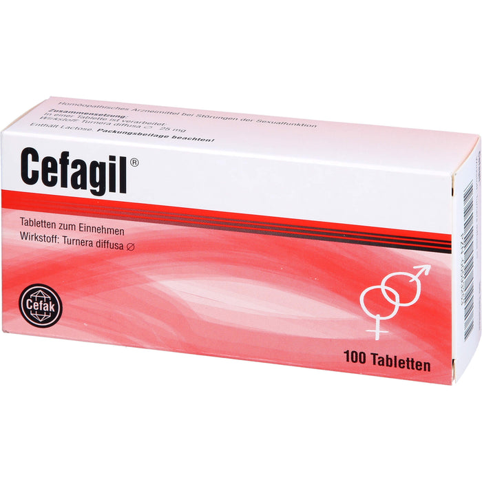 Cefagil Tabletten bei Störungen der Sexualfunktion, 100 pc Tablettes