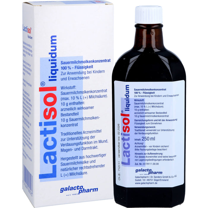 Lactisol liquidum, 250 ml TRO