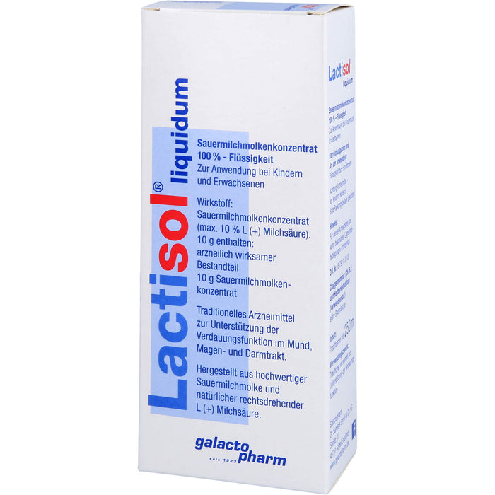 Lactisol liquidum, 250 ml TRO