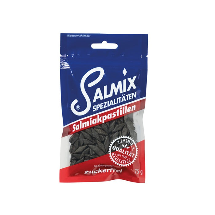 SALMIX zuckerfrei Salmiakpastillen, 75 g Pastillen