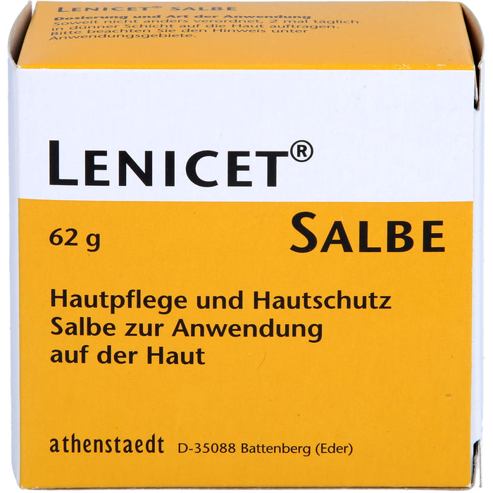 Lenicet Salbe zum Schutz der Haut, 62 g Onguent