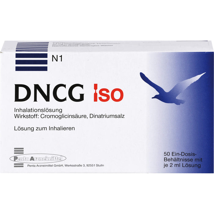 DNCG Iso Inhalationslösung, 50 pc Ampoules