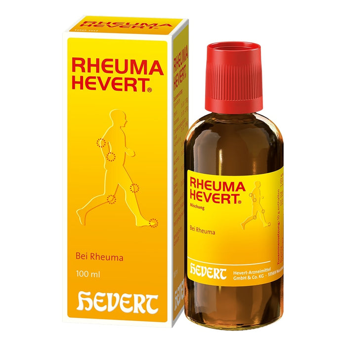 Rheuma Hevert bei rheumatischen Erkrankungen, 100 ml Lösung