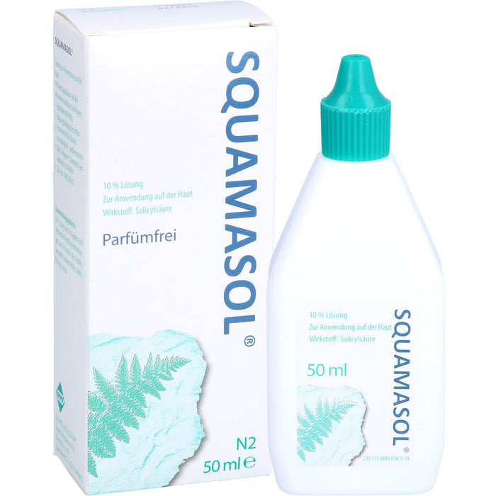 Squamasol 10 % Lösung zur Anwendung auf der Haut, 50 ml LOE