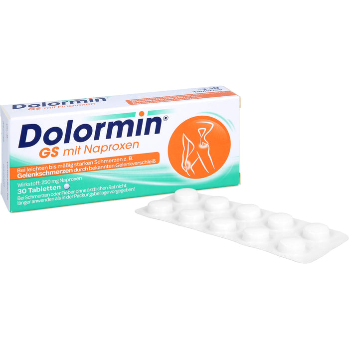 Dolormin GS mit Naproxen Tabletten, 30 St. Tabletten