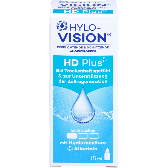 Hylo-Vision HD plus Augentropfen, 15 ml Solution