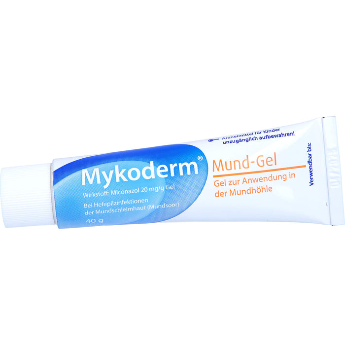 Mykoderm Mund-Gel mit Schokoladen-Orangen-Geschmack, 40 g Gel