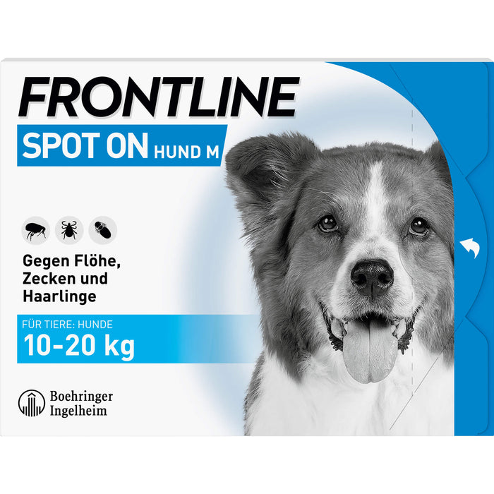 FRONTLINE Spot on Hund M 10-20 kg Pipetten, 3 pc Ampoules