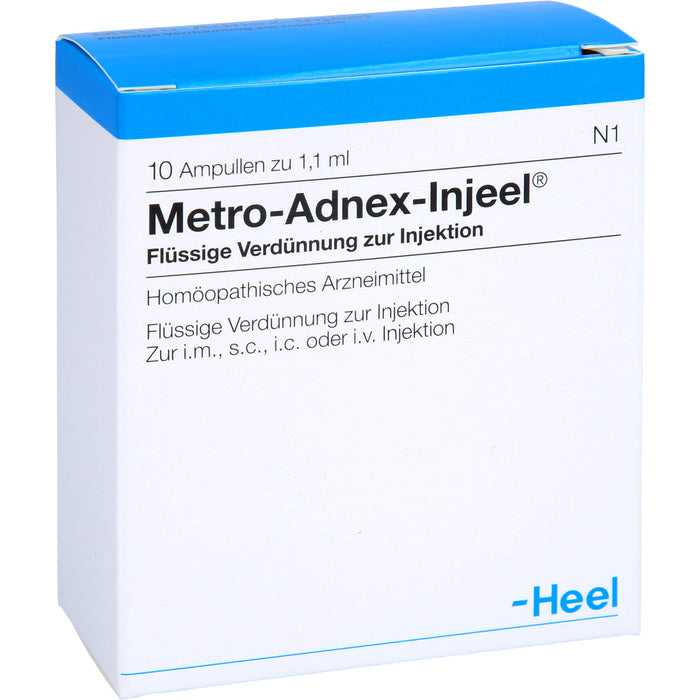 Metro-Adnex-Injeel flüssige Verdünnung, 10 pc Ampoules