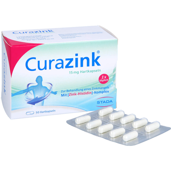 Curazink 15 mg Hartkapseln, 50 St. Kapseln