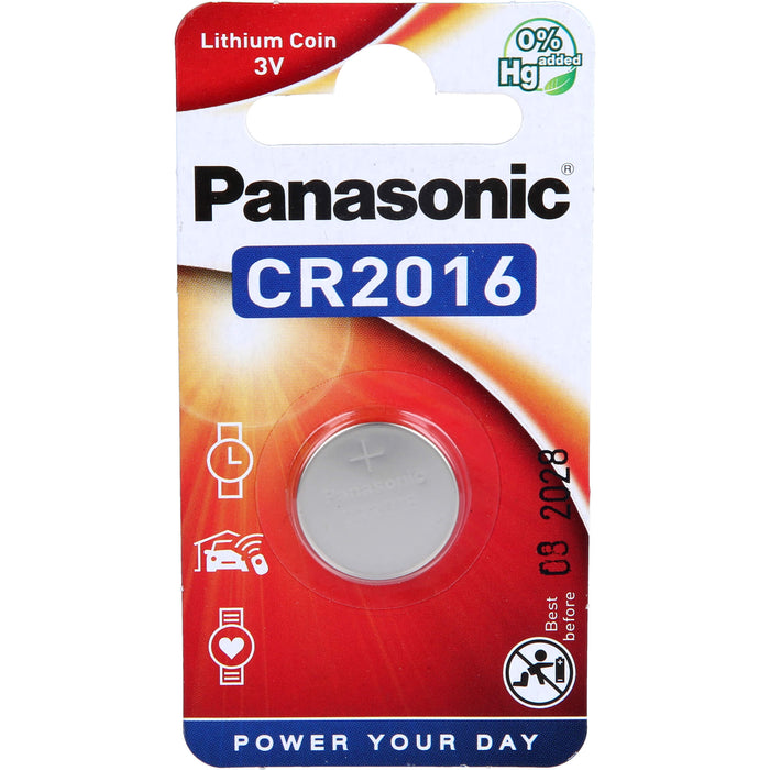 Batterie Lithium 3V/CR 2016, 1 St