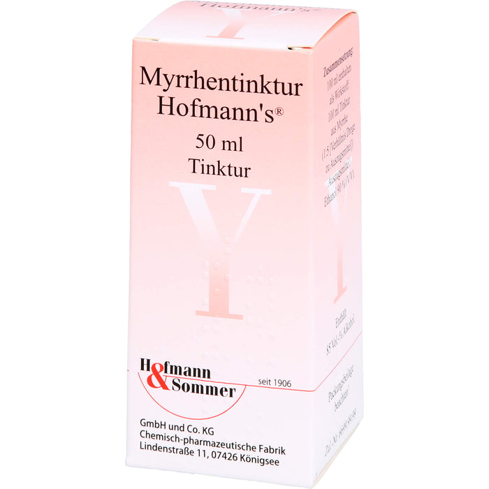 Myrrhentinktur Hofmann's Tinktur, 50 ml Lösung