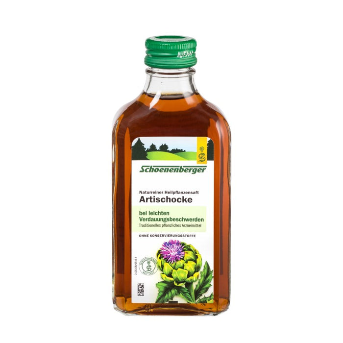 Schoenenberger Artischocke naturreiner Heilpflanzensaft, 600 ml Solution