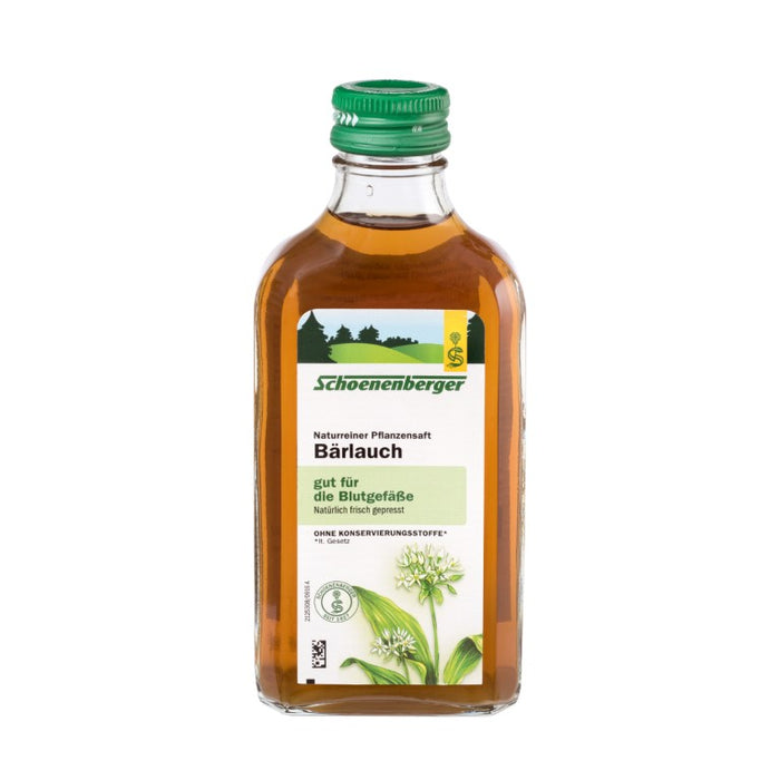 Schoenenberger Naturreiner Pflanzensaft Bärlauch, 200 ml Lösung