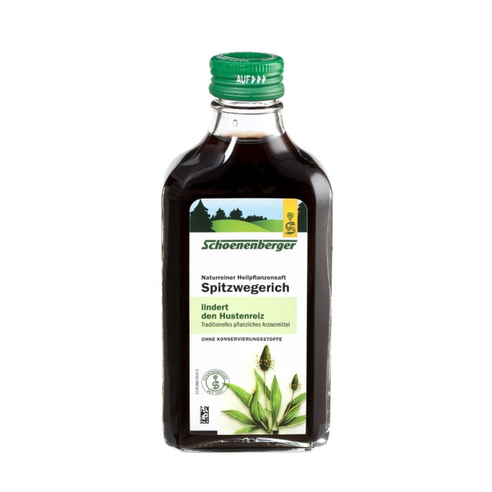 Schoenenberger Spitzwegerich naturreiner Heilpflanzensaft, 200 ml Solution