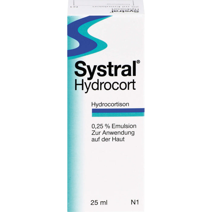 Systral Hydrocort 0,25 % Emulsion bei entzündlichen und allergischen Hauterkrankungen, 25 ml Lösung