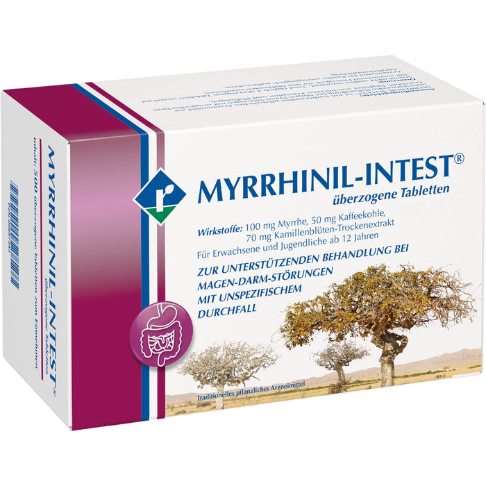 MYRRHINIL-INTEST überzogene Tabletten, 500 pc Tablettes