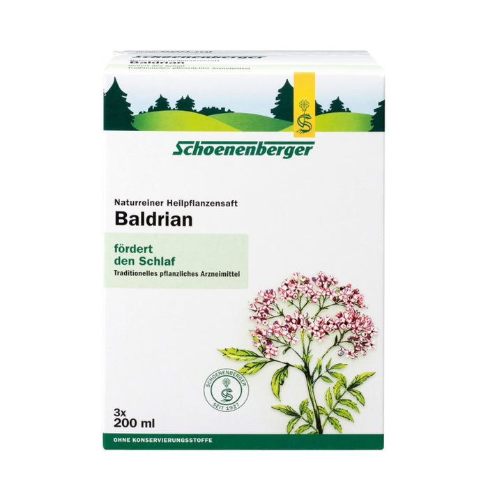 Schoenenberger Baldrian naturreiner Heilpflanzensaft, 600 ml Solution