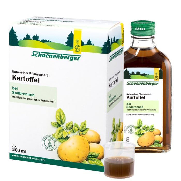 Schoenenberger Kartoffel naturreiner Pflanzensaft, 600 ml Solution