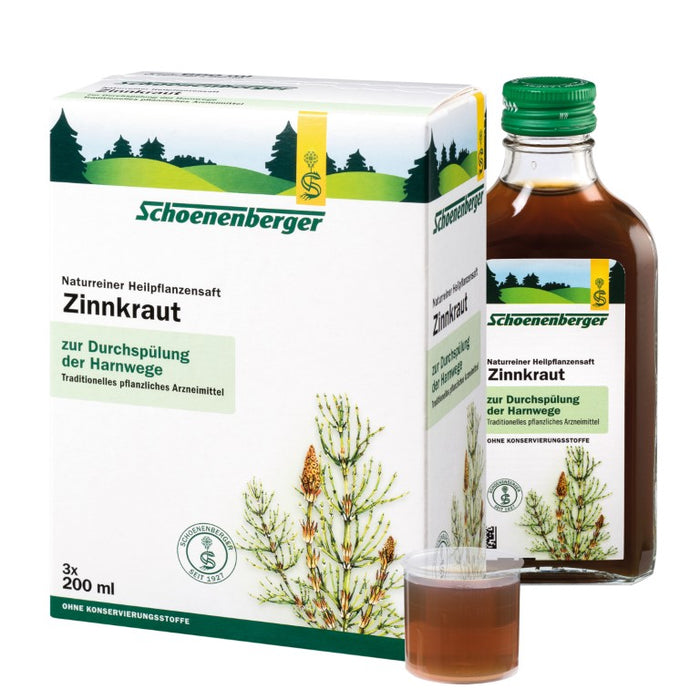 Schoenenberger Zinnkraut naturreiner Heilpflanzensaft, 600 ml Solution