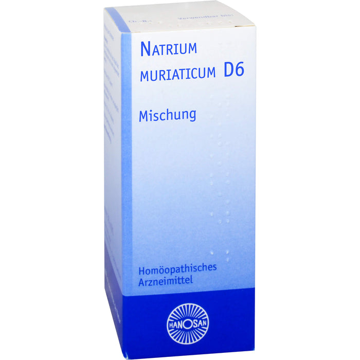 Natrium Muriatum D6 Hanosan Dil., 20 ml Lösung