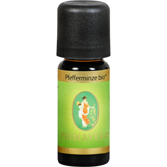 PRIMAVERA Pfefferminze BIO 100% naturreines Ätherisches Öl, 10 ml Huile éthérique