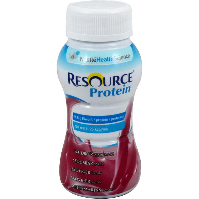 Resource Protein Drink Waldbeeren, 6X4X200 ml FLU