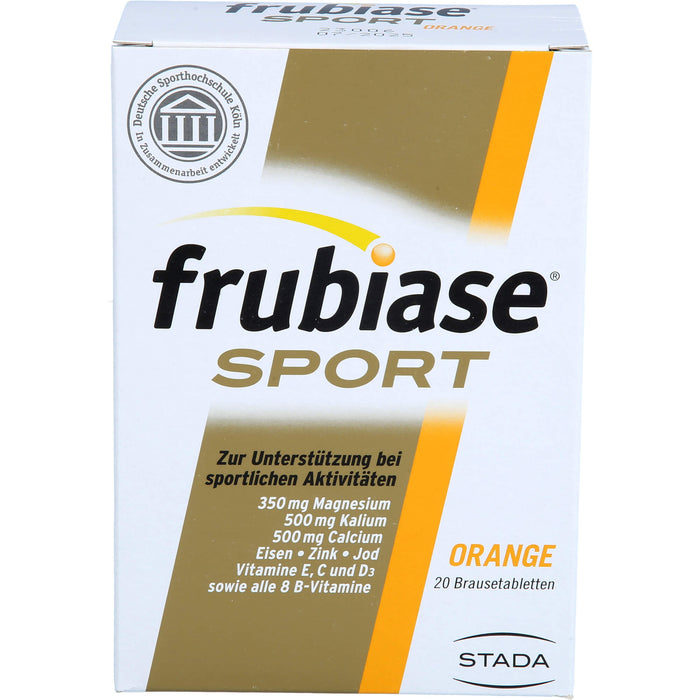 frubiase Sport Orange Brausetabletten, 20 pcs. Tablets