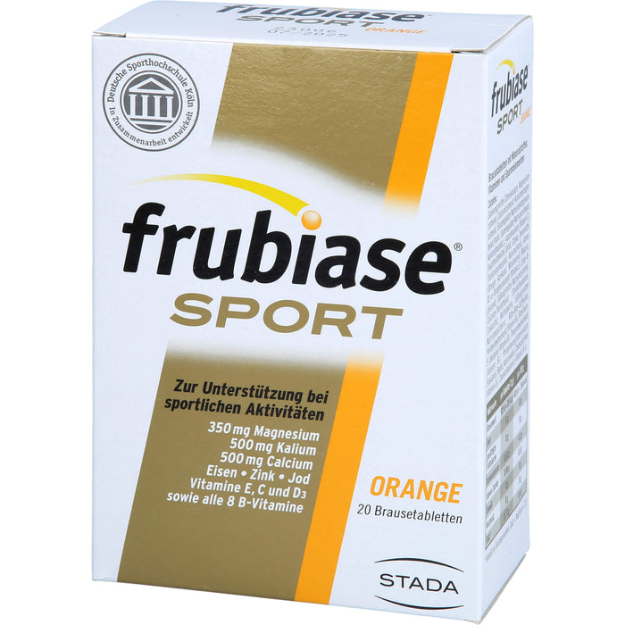 frubiase Sport Orange Brausetabletten, 20 pcs. Tablets