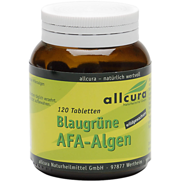 allcura Blaugrüne AFA-Algen Tabletten, 120 pcs. Tablets