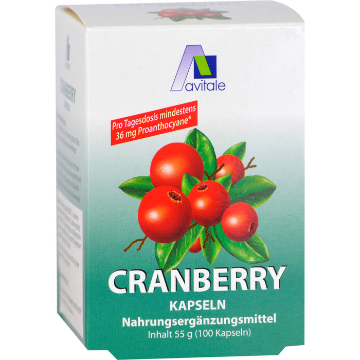 Cranberry Kapseln 400mg, 100 St KAP