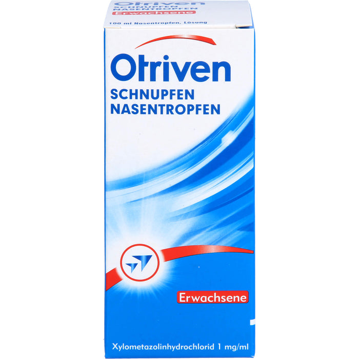 Otriven 0,1 % Nasentropfen für Erwachsene bei Schnupfen, 100 ml Solution